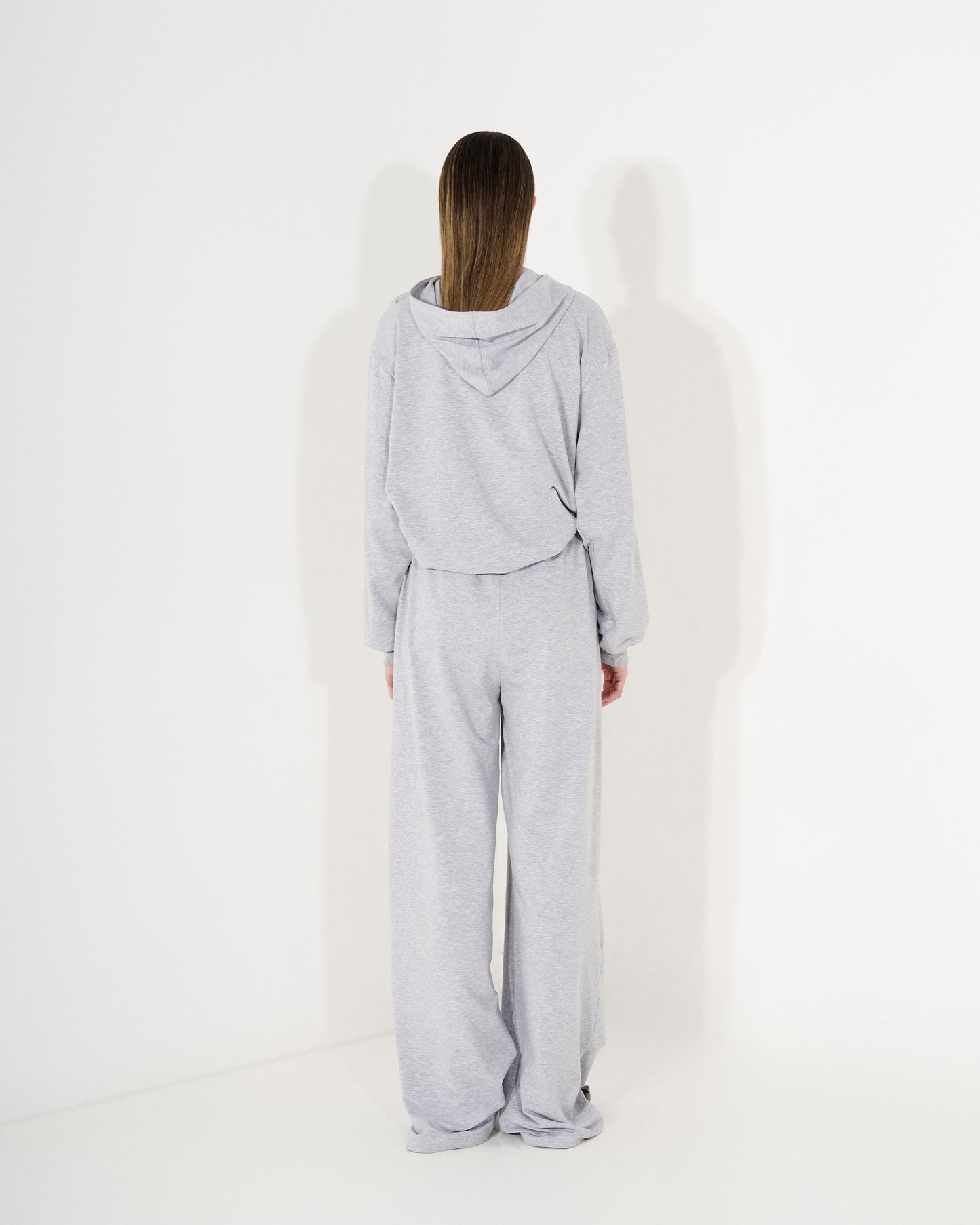 Tatiana Grey Melange Pants