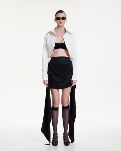 Cropped overshirt