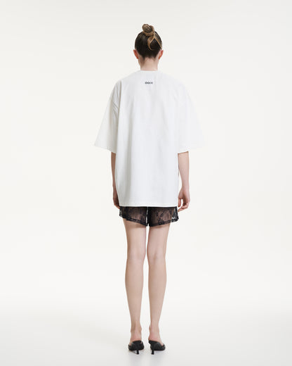 Logo lace boxers