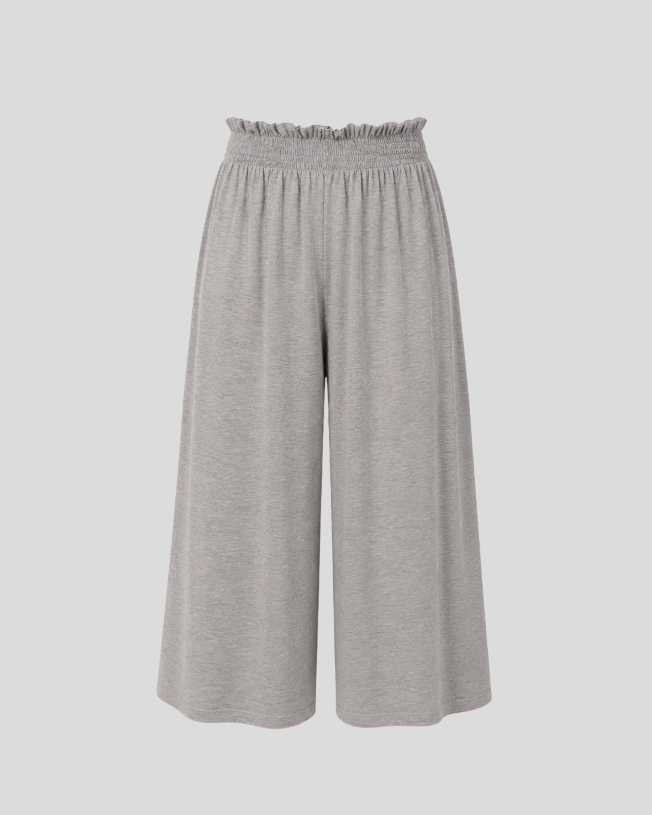 "Core memory" Capri Joggers - Grey Melange