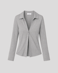 "Core memory" Shirt - Grey Melange