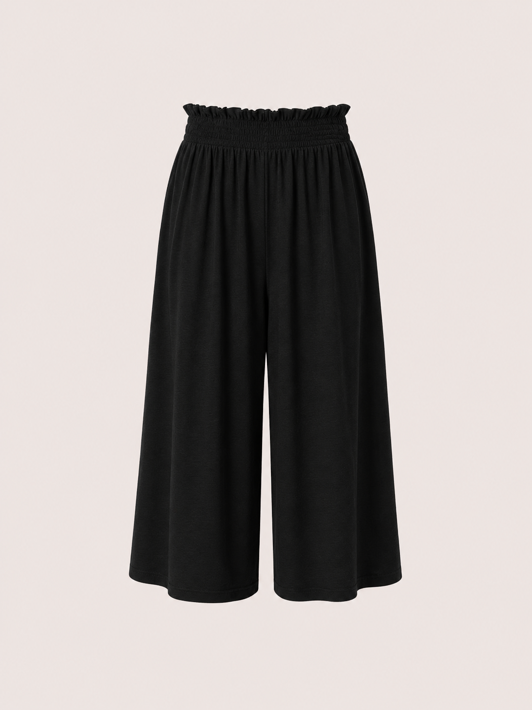 "Core memory" Capri Joggers - Black
