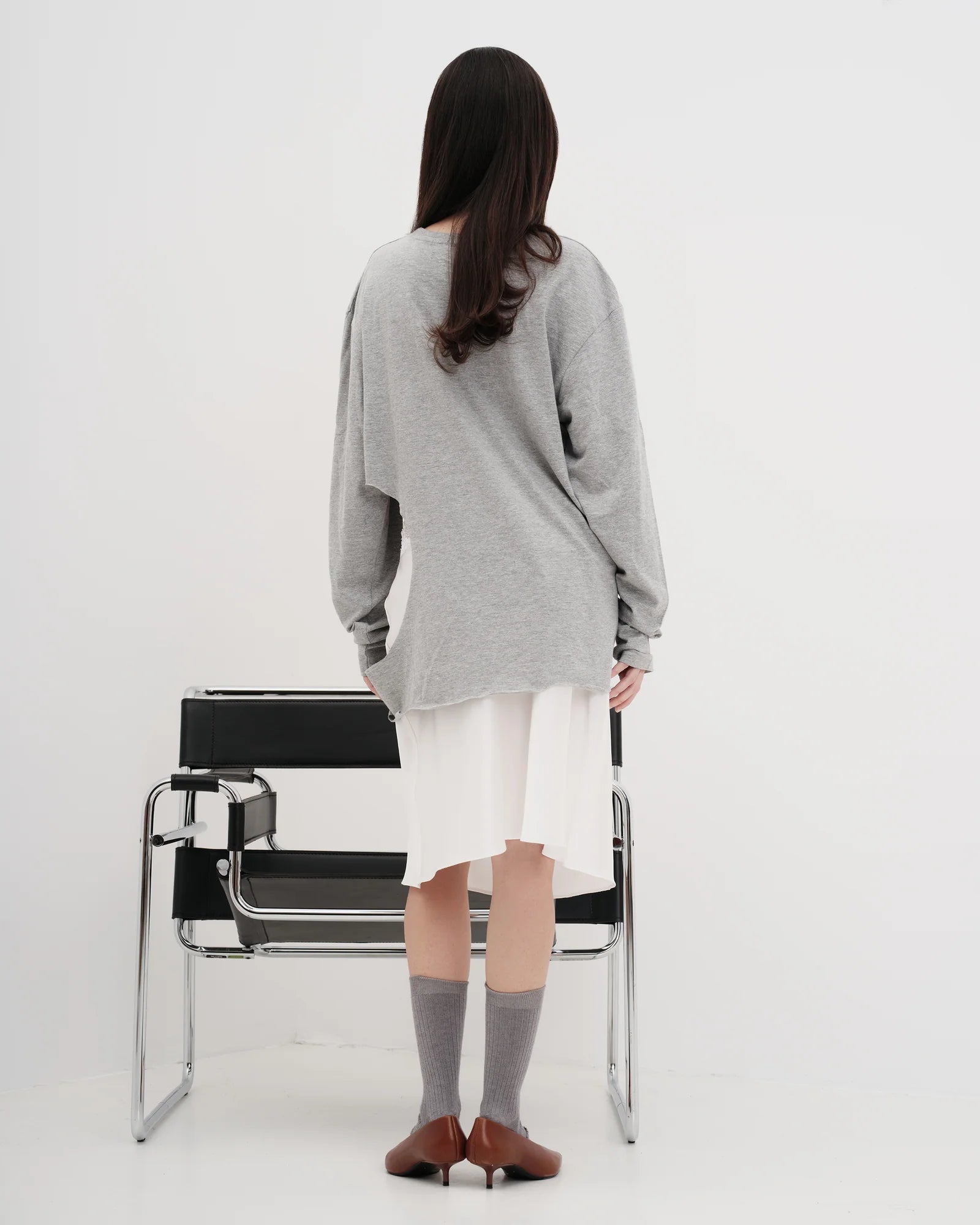 “One-Sided Story” Blouse