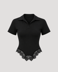 Kira 2.0 Corset Polo T-shirt