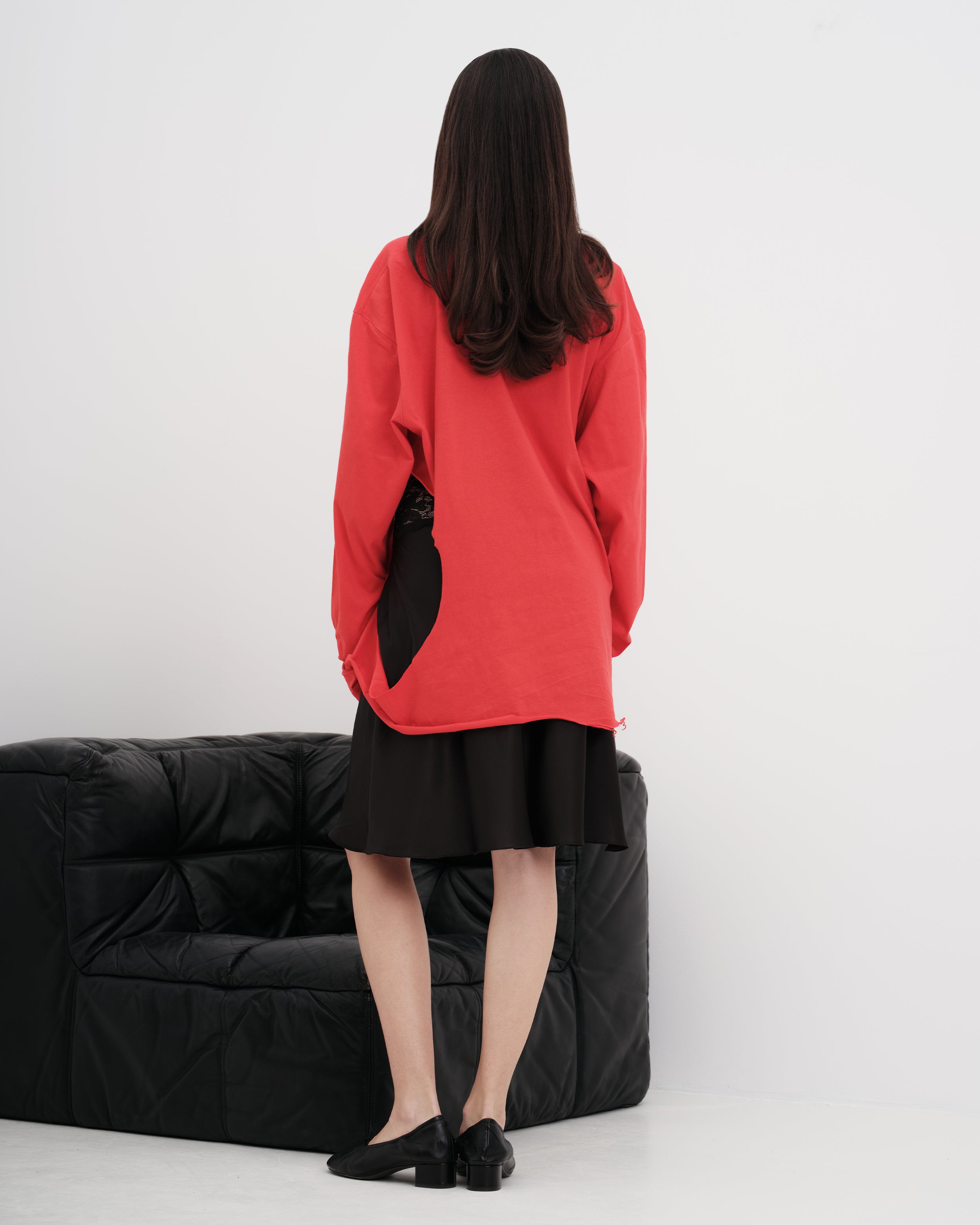 “One-Sided Story” Blouse