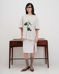 "The rose you gave me had thorns" Tee - Grey Melange