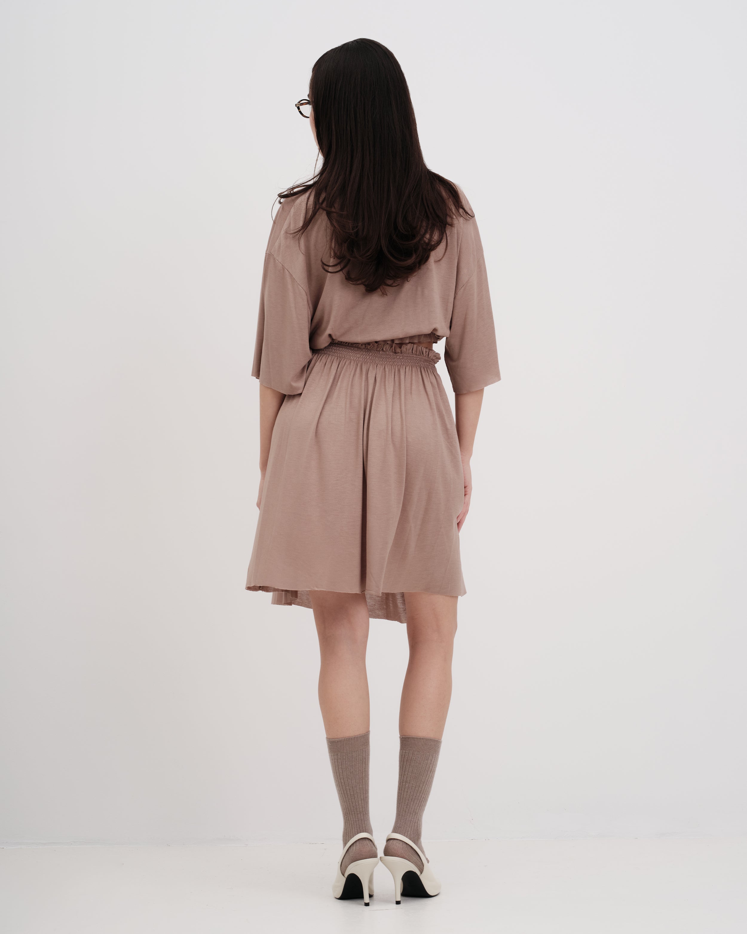 "Core memory" Top - Beige