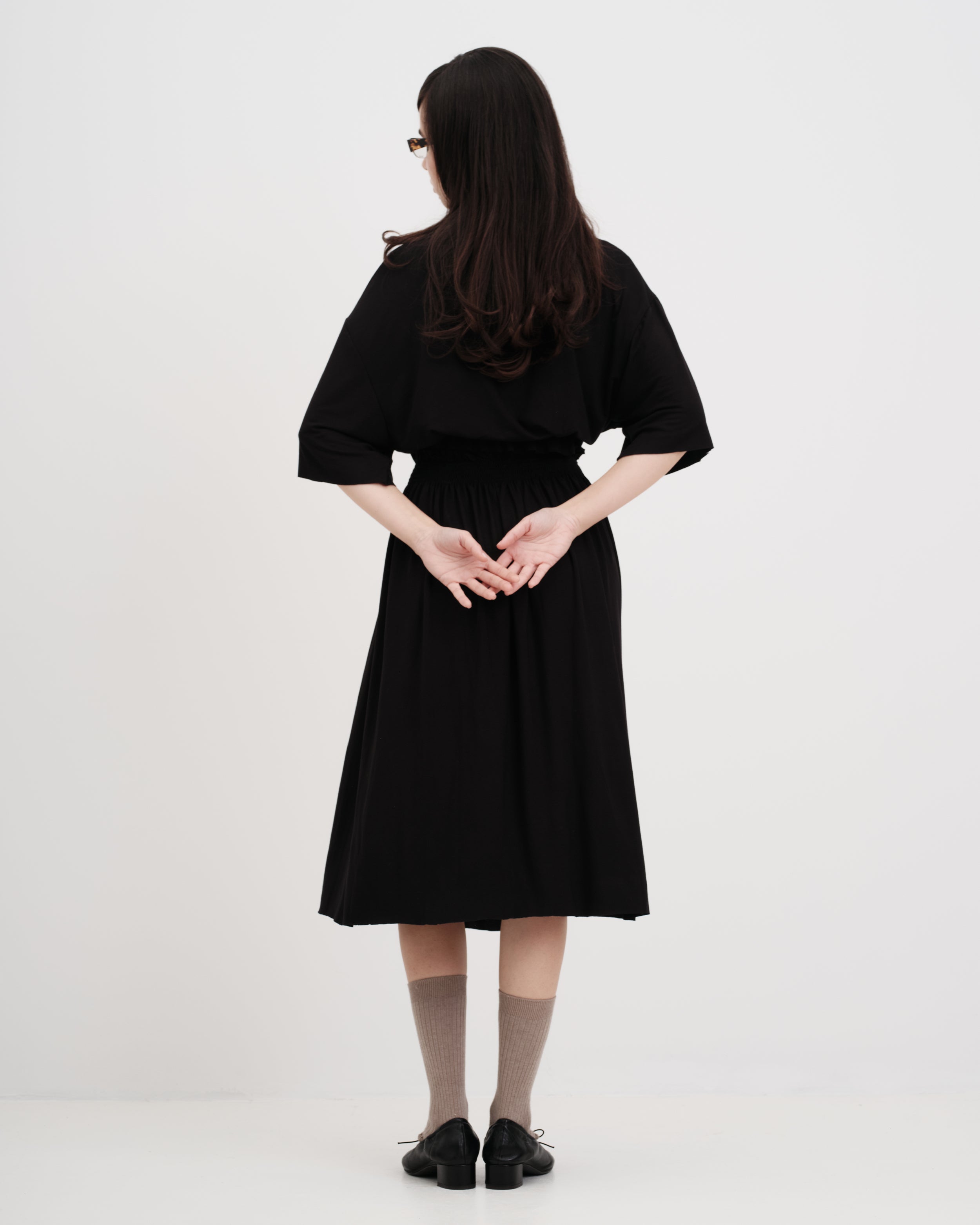 "Core memory" Skirt - Black