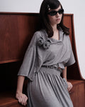 "Core memory" Top - Grey Melange