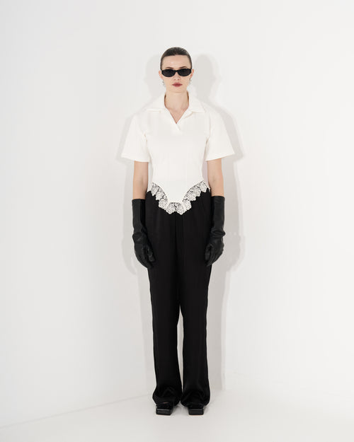 Kira Corset Polo T-shirt