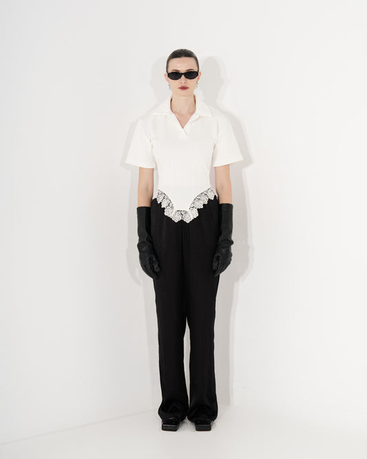 Kira Corset Polo T-shirt